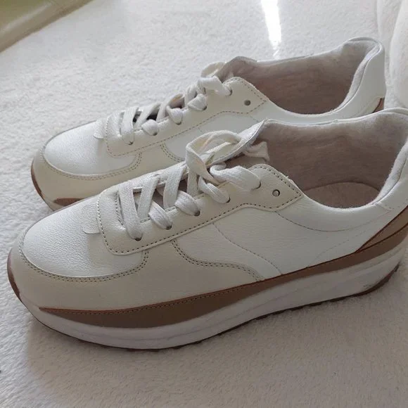 Sneakers 7.5 Wide Tennis Shoes Trainers Wide Fit Cushionaire Memory Foam - Picture 3 of 7